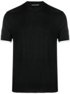 Neil Barrett Knitted Short Sleeved Top - Black