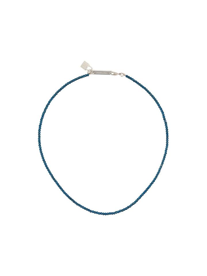 Ambush Beaded Necklace - Blue
