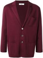 Fashion Clinic Timeless Three Button Cardigan - Pink