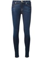 7 For All Mankind Skinny Jeans, Women's, Size: 26, Blue, Cotton/lyocell/polyester/spandex/elastane
