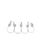 Natasha Zinko Bird's Five Knuckle Ring - Metallic
