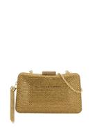 Serpui Beaded Clutch Bag - Gold