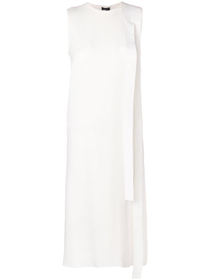 Joseph Sleeveless Midi Dress - White