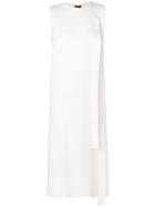 Joseph Sleeveless Midi Dress - White