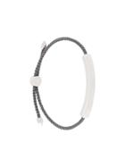 Monica Vinader Polished Bar Bracelet - Grey