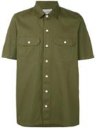Carhartt - Short Sleeve Two Pocket Shirt - Men - Cotton - L, Green, Cotton