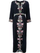 Vilshenko Embroidered Long Dress