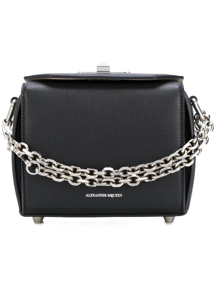 Alexander Mcqueen - Small Box Bag - Women - Calf Leather - One Size, Black, Calf Leather