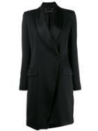 Federica Tosi Coat Style Day Dress - Black