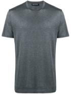 Neil Barrett Classic T-shirt, Men's, Size: Small, Grey, Viscose