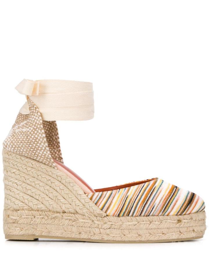Castañer Castañer X Missoni Carina Espadrilles - Neutrals