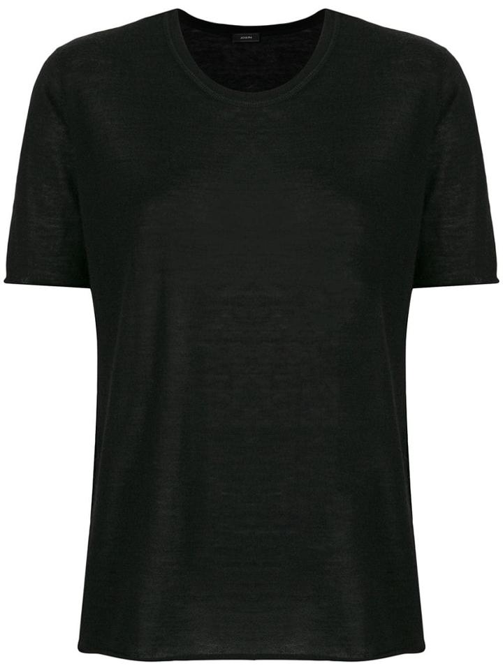 Joseph Cashmere T-shirt - Black