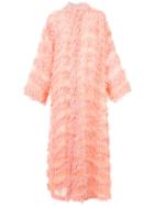 Tsumori Chisato Long Frayed Kimono - Pink