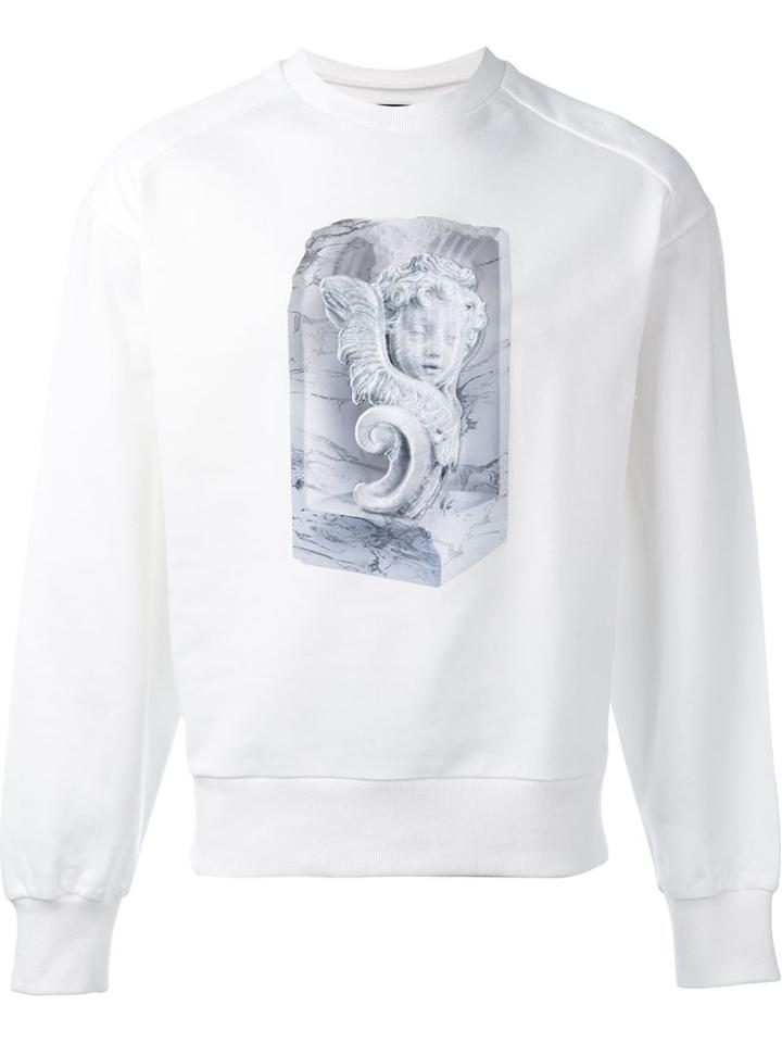 Juun.j Marble Print Sweater