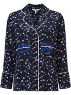 Derek Lam 10 Crosby Pyjama Style Blouse, Women's, Size: 8, Black, Silk