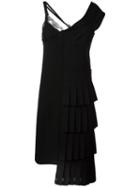 Comme Des Garçons Pre-owned Assymetrical Slip Dress - Black