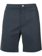 Onia - Gingham Calder Trunks 7.5 - Men - Nylon/polyester/spandex/elastane - 36, Blue, Nylon/polyester/spandex/elastane