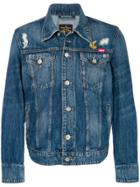 Vivienne Westwood Anglomania Distressed Denim Jacket - Blue