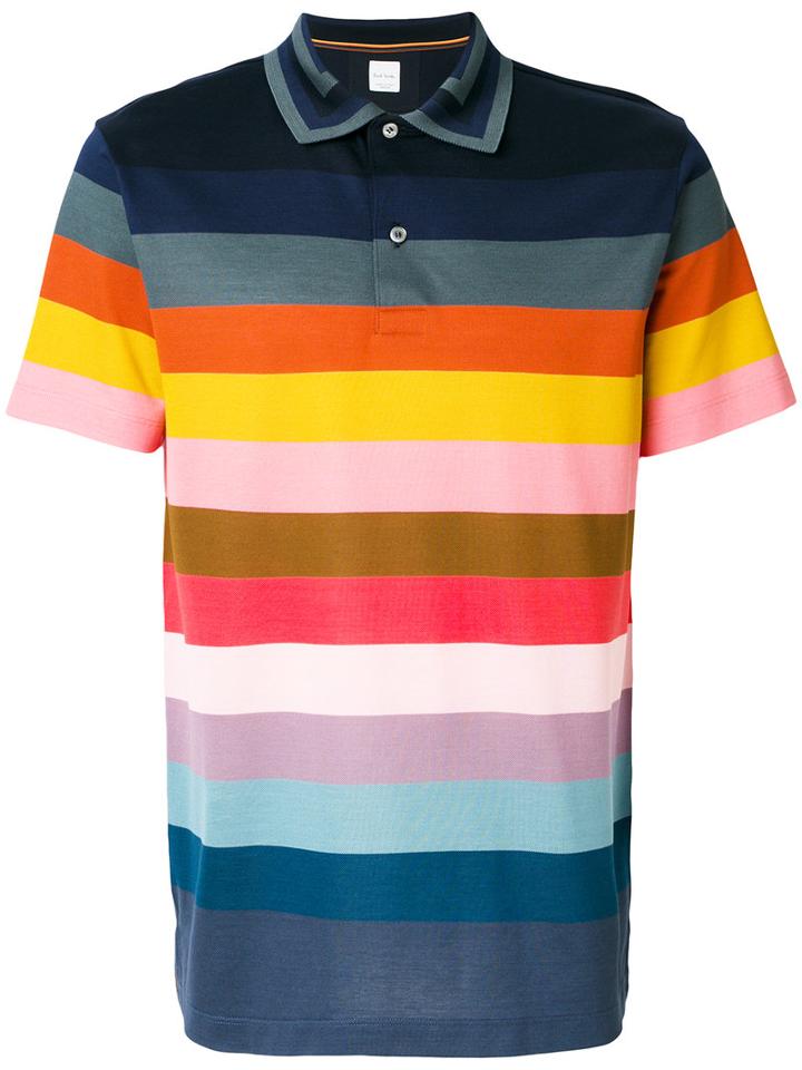 Paul Smith - Striped Polo Shirt - Men - Cotton - M, Cotton