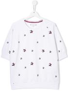 Tommy Hilfiger Junior Teen Star Print T-shirt - White