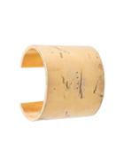 Parts Of Four Distressed Effect Cuff Bracelet - Yellow
