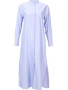 H Beauty & Youth. Longsleeved Shirt Dress, Women's, Size: Medium, Blue, Cotton