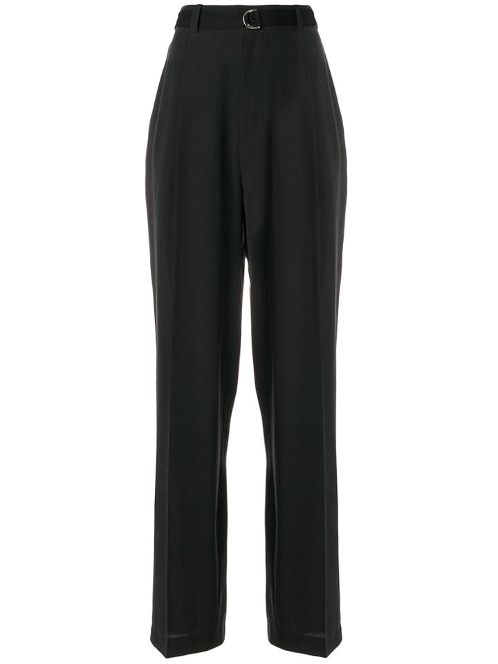 Joseph Riska Belted Trousers - Black