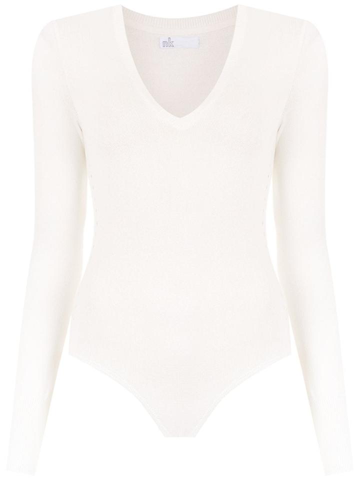 Nk Knit Bodysuit - White