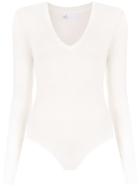 Nk Knit Bodysuit - White