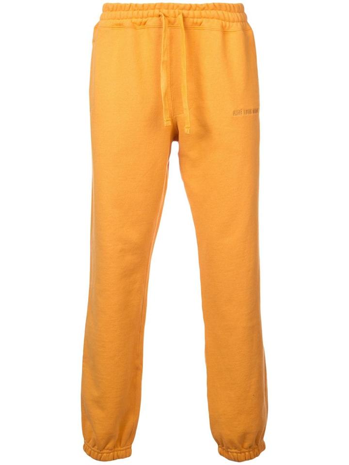 Aimé Leon Dore Logo Track Pants - Yellow