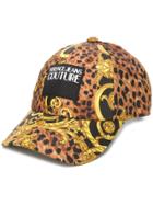 Versace Jeans Couture Logo Patch Cap - Yellow