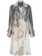 Vivienne Westwood Anglomania Tie-dye Print Coat