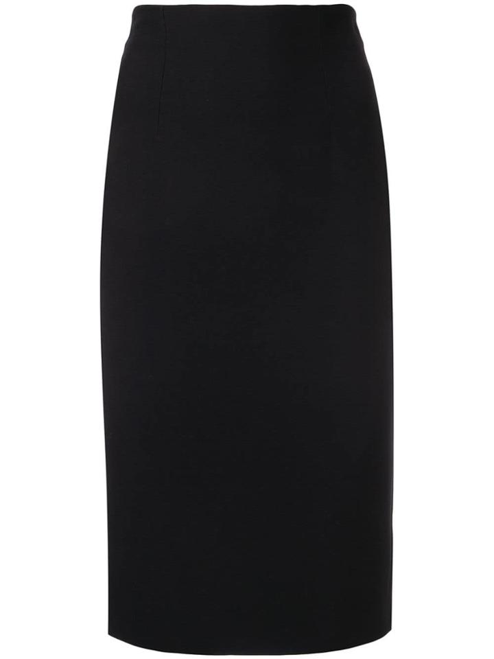 Alexander Mcqueen Pencil Skirt - Black