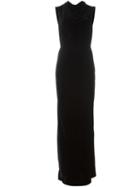 Rick Owens Cowl Neck Long Dress