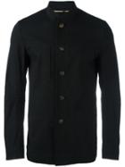 Uma Wang 'franco' Jacket, Men's, Size: Small, Black, Linen/flax/viscose/spandex/elastane