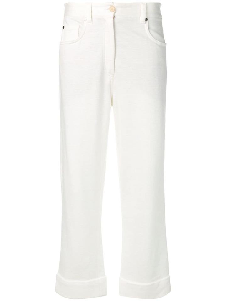 Brunello Cucinelli Loose Fit Straight Trousers - Neutrals