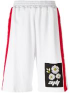 Au Jour Le Jour Patch Detail Shorts - White