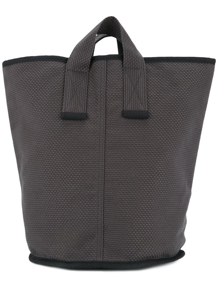 Cabas Medium Laundry Tote - Grey