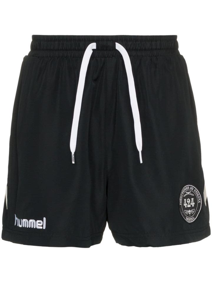 424 424 X Hummel Shrts Trk Blk - Black