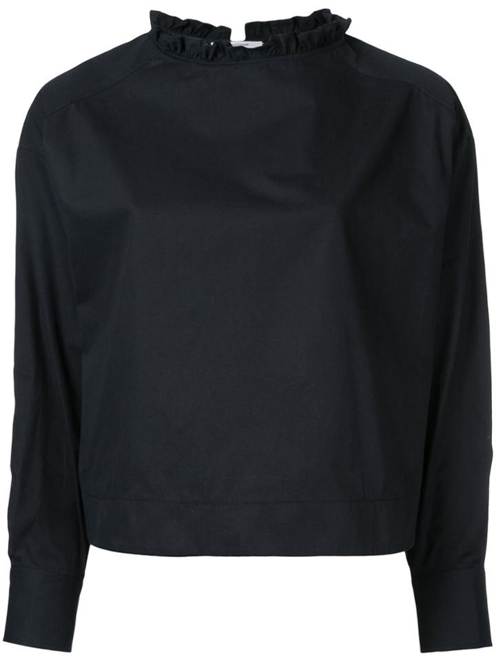 Michel Klein Beaded Blouse - Black