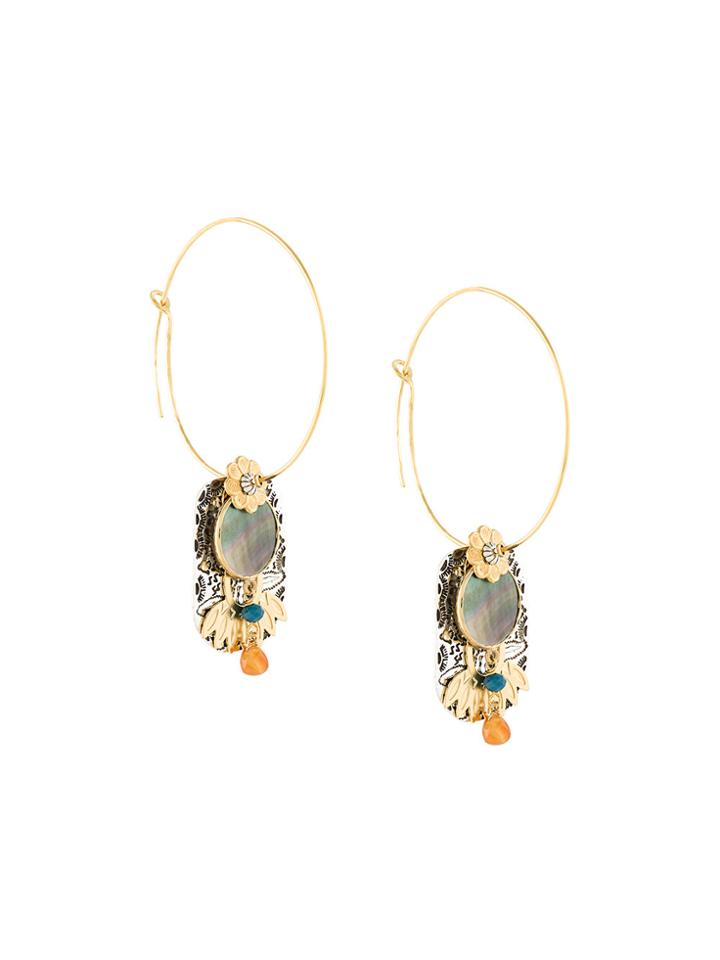 Gas Bijoux El Dorado Earrings - Metallic