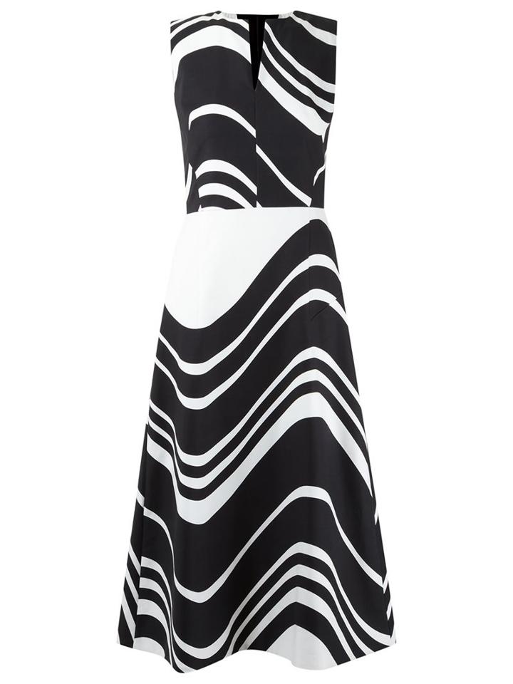Andrea Marques Midi Dress, Women's, Size: 38, White, Cotton/spandex/elastane