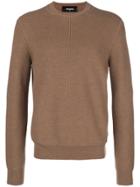 Dsquared2 Ribbed Sweater - Brown