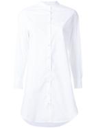 Officine Generale Mandarin Neck Shirt - White
