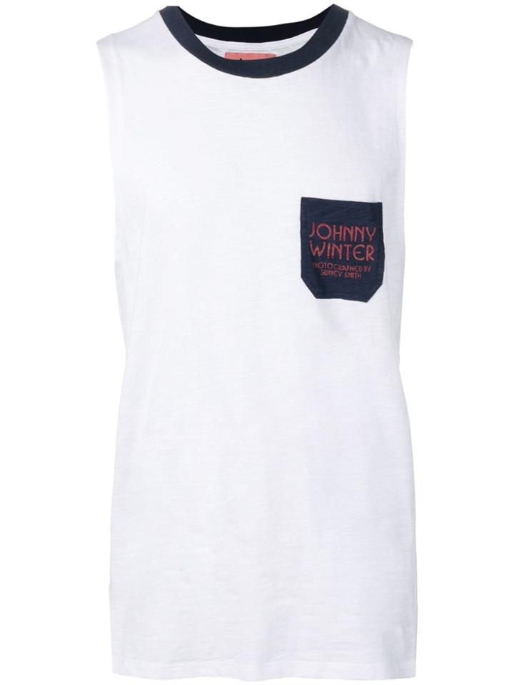 Acne Studios Johnny Winter Sleeveless T-shirt - White