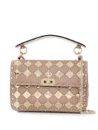 Valentino Valentino Garavani Rockstud Spike. It Shoulder Bag - Neutrals