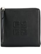 Givenchy 4g Zip Around Clutch - Black