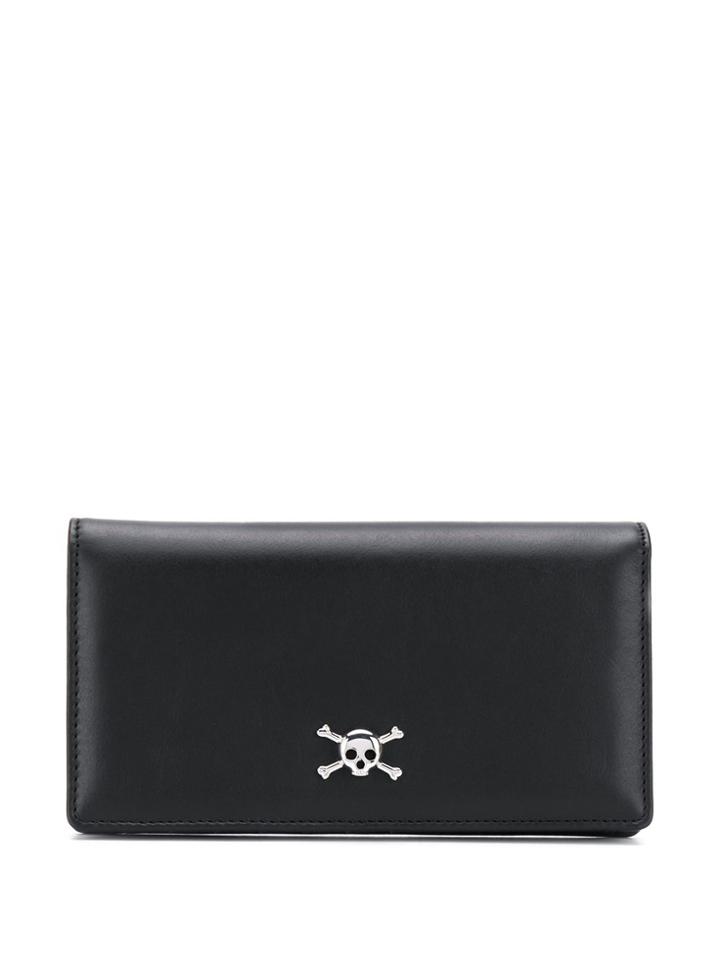 Vivienne Westwood Skull Detail Bi-fold Wallet - Black