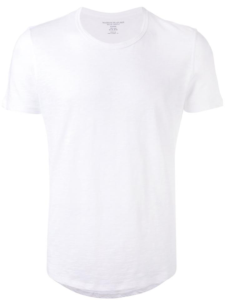 Majestic Filatures - Short Sleeve T-shirt - Men - Cotton - L, White, Cotton