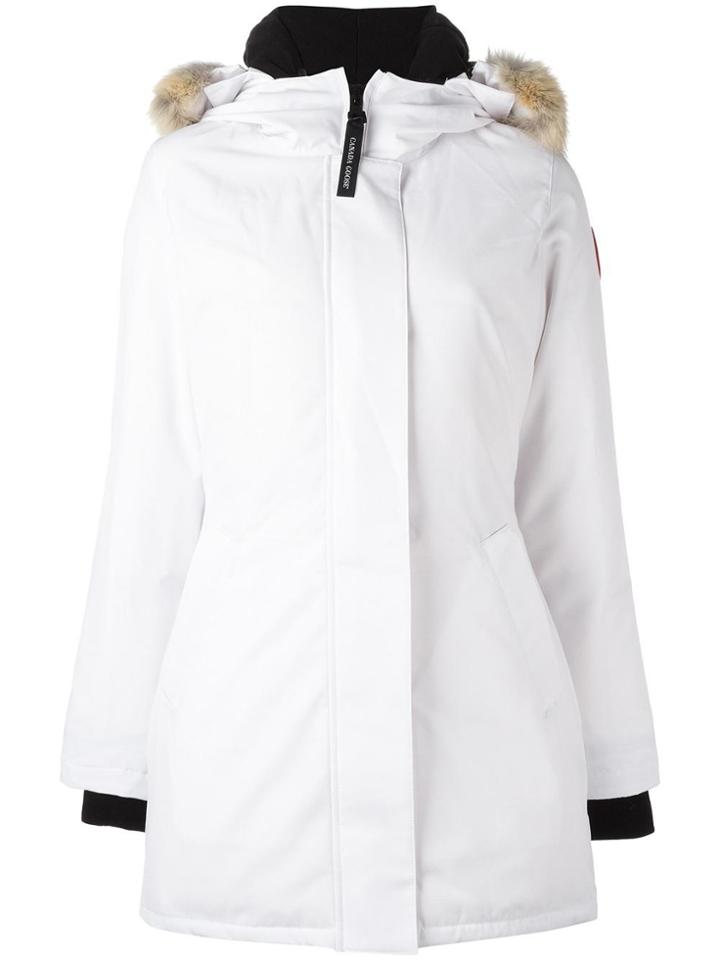 Canada Goose 'victoria' Parka - White